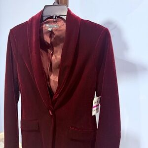 Petite velvet Blazer